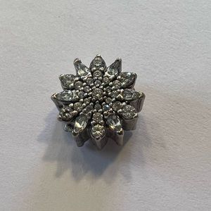 Pandora snowflake charm